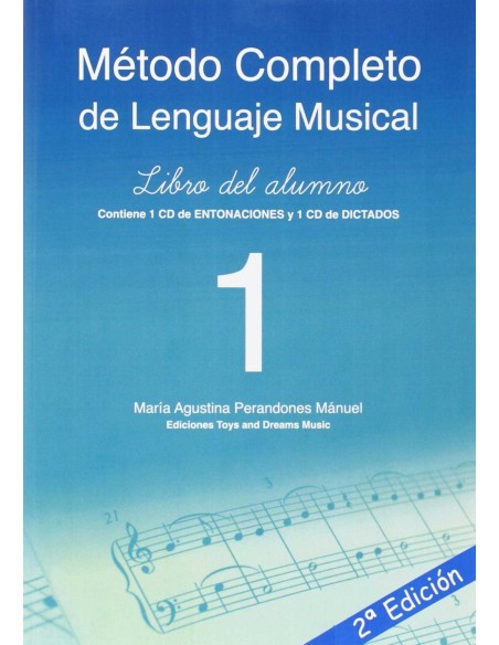 METODO COMPLETO DE LENGUAJE MUSICAL 1º NIVEL LIBRO DEL ALUMNO